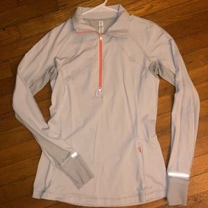 Lulu Lemon women’s athletic quarter zip jacket